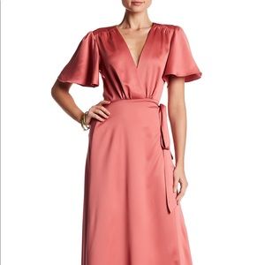 Privacy Please Plaza Kimono Wrap Maxi Dress